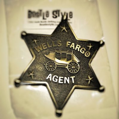 1965 'Wells Fargo' badge