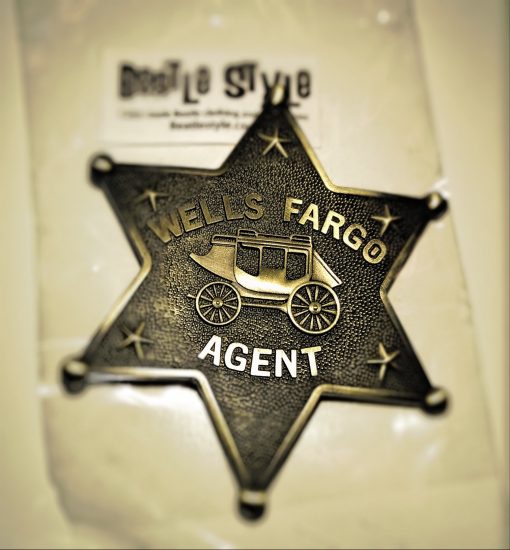 1965 'Wells Fargo' badge