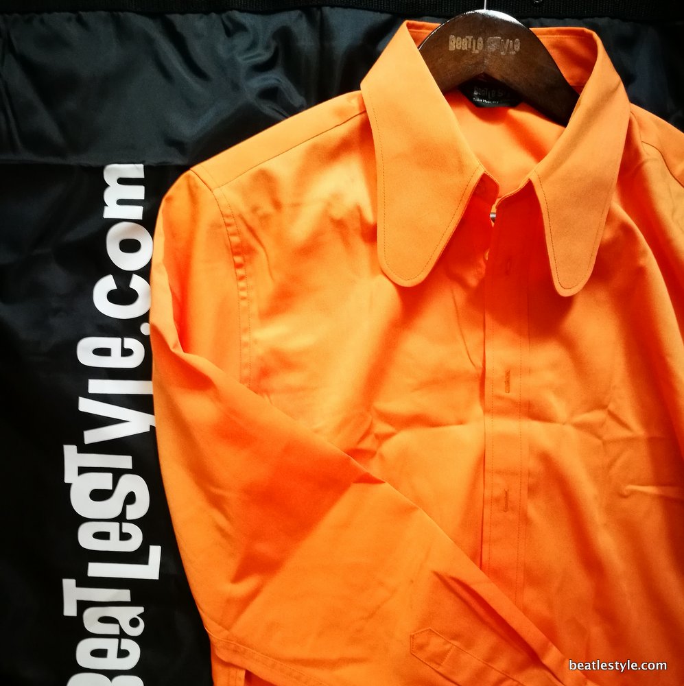 Beagle Collar Shirt Single Colour | Beatle Style