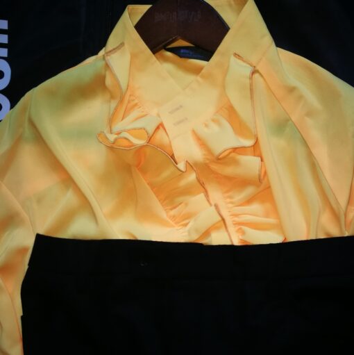 1968 Ringo Yellow Ruffled Shirt - Image 2